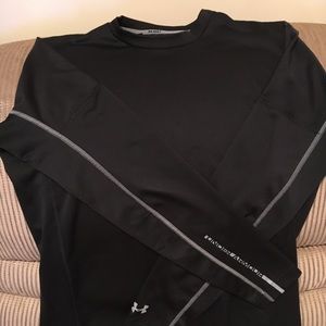 Under Armour Cold Gear Golf shirt black